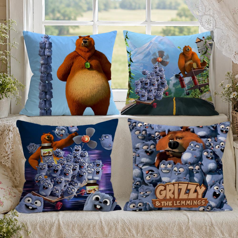G-Grizzly And L-Lemmings Pillo - Home Textiles Là Gì ulasan dan harga