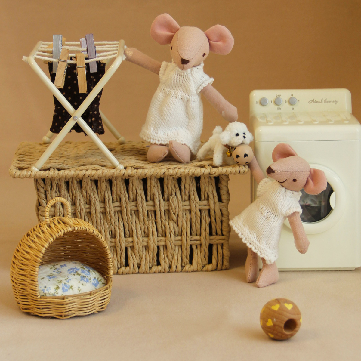 H13/15Cm Fabric Little Mouse w - Home Textiles Today ulasan dan harga