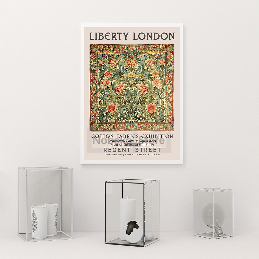 William Morris Exhibition Post - Home Textiles London ulasan dan harga