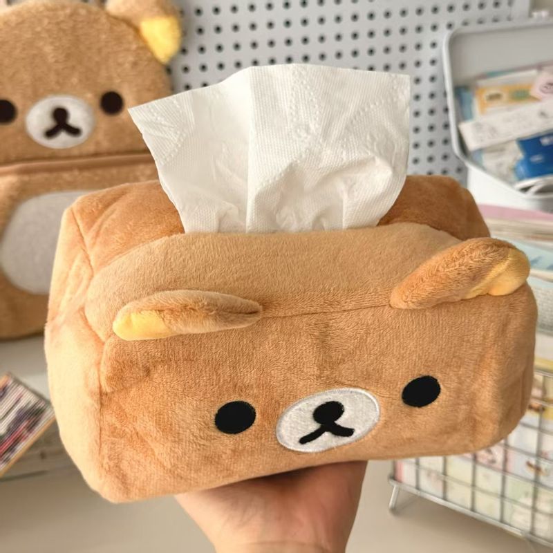 Cartoon Cute Rilakkuma Bear Pl - Home Textiles Towel ulasan dan harga