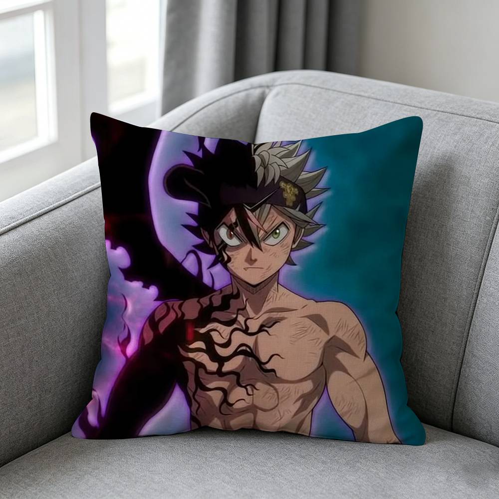 Black Clover-r Pillow cover gi - Home Textiles Definition ulasan dan harga