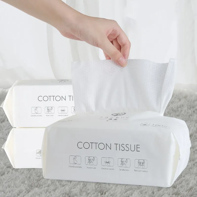 Soft Cotton Towel Disposable F - Home Textiles Face Towel ulasan dan harga