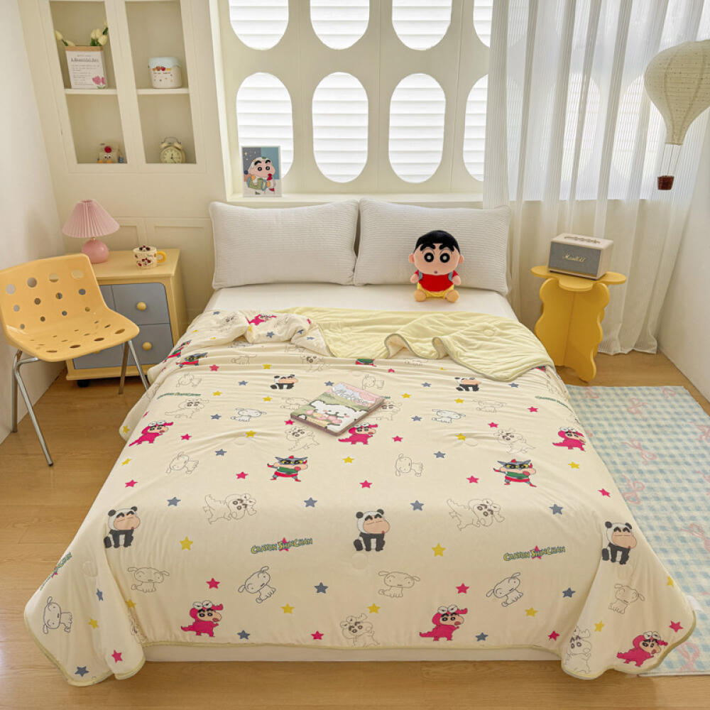 Kawaii Crayon Shin-Chan Summer - Home Textiles Blanket ulasan dan harga